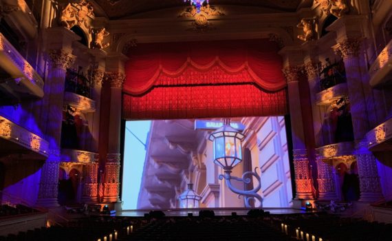 Large Projection Screen